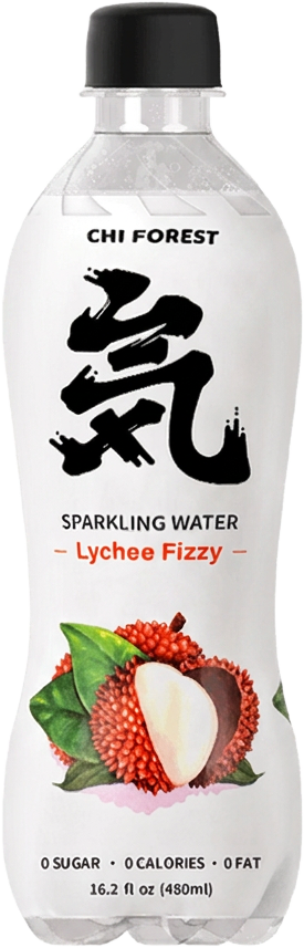 Sprudelwasser mit Litschi Geschmack (Zuckerfrei)